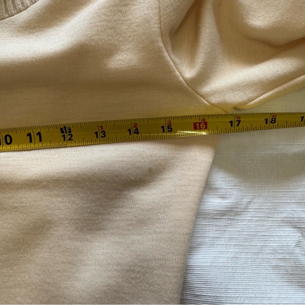 Vintage Partout Junior Longsleeve Turtlenecks Pure Virgin Wool Maxi Dress size 5 - Picture 5 of 8